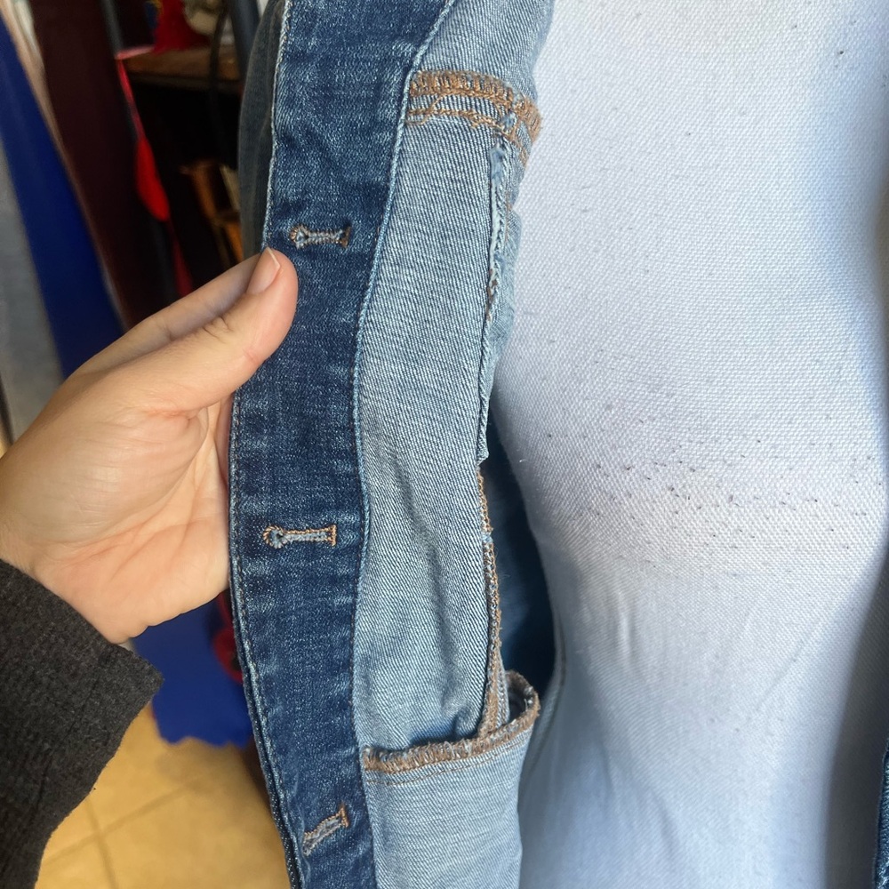 Chico's Light Blue Denim Jacket - Picture 3 of 8